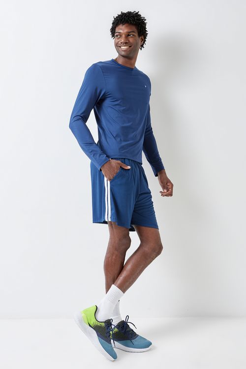 Shorts masc esporte marinho azul escuro
