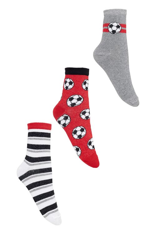 Kit infantil nos futebol 3x1 - 30-33 estampado