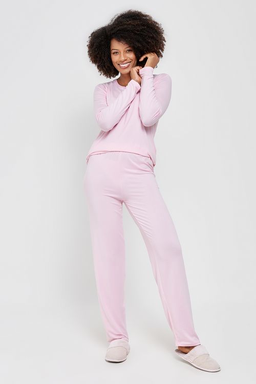 Ling pro lbj001 pijama ml polybrush rosa rosa