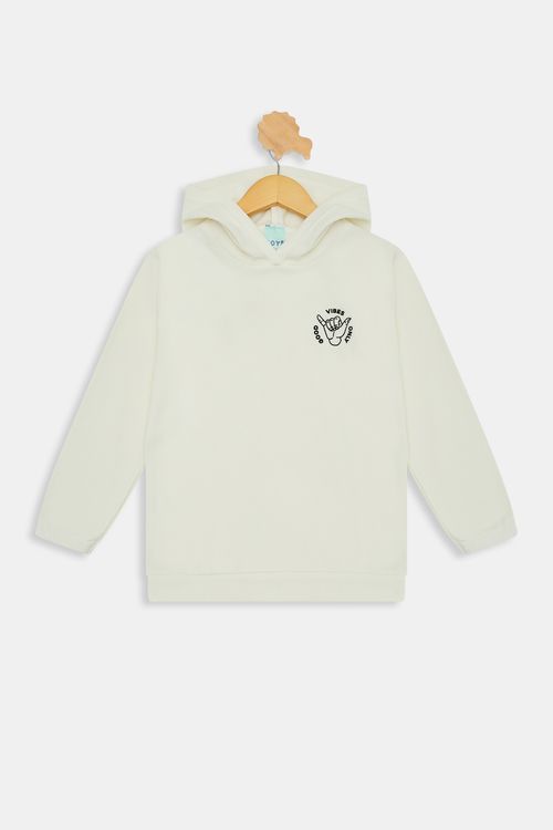 Blusão Juvenil Meninos Bouclê Off White Tam 10 a 16