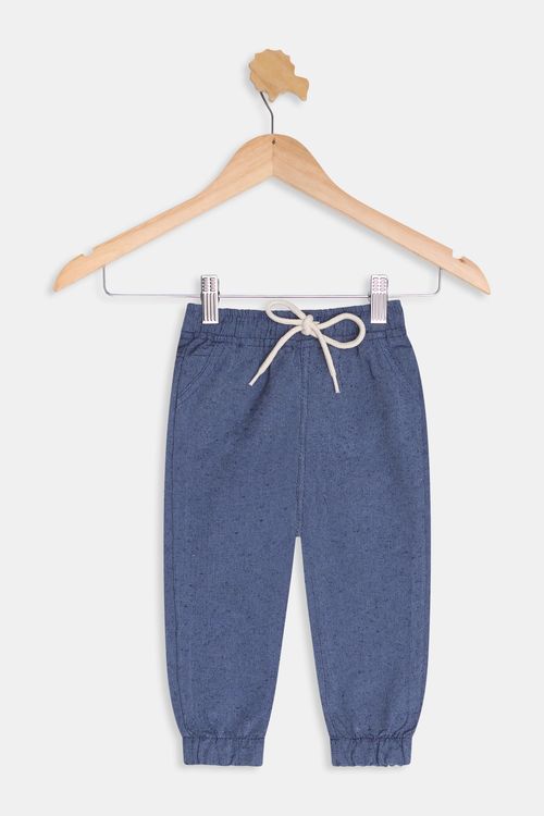 Calca inf1/3nos 1202094 jogger ecoline azul escuro