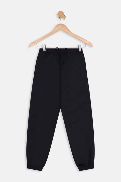 Calça Moletom Infantil Preta 10 a 16 anos