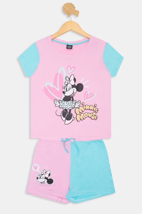 Pijama inf aces 12-16nas abj009 minnie estampado