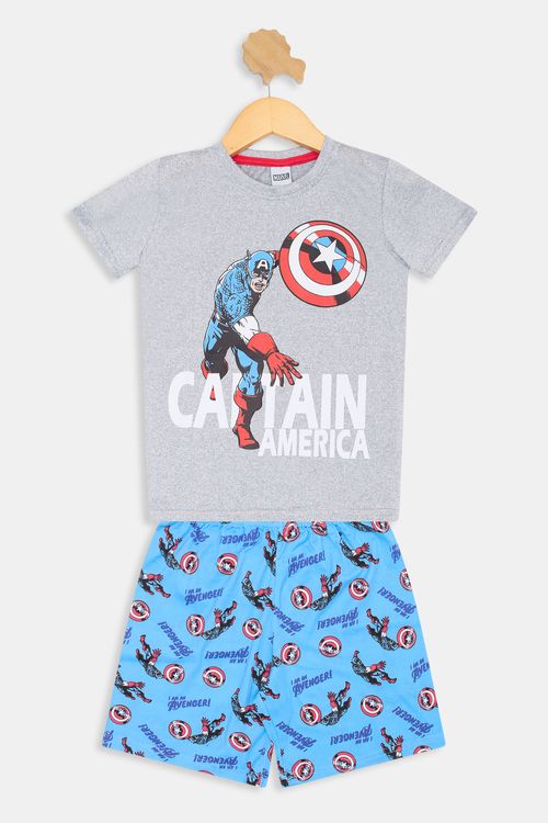 Pijama inf aces 4-10nos atj005 capitao a estampado