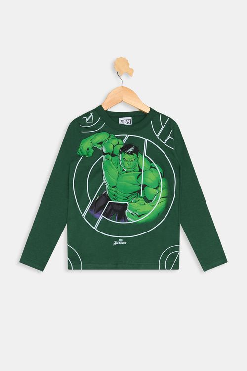 Camiseta ml inf4/10nos cdinfo154 hulk vd verde medio