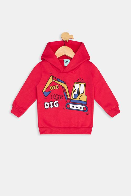 Blusao inf1/3nos trator isilk cpz vermelho