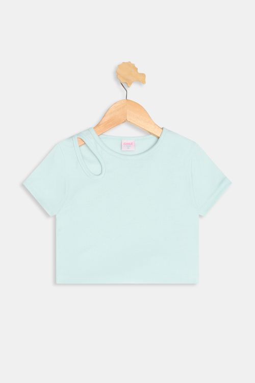 Blusa inf10/16nas gota vaz vd menta verde claro