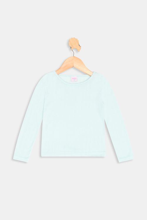 Blusa inf4/8nas 94082 can ml menta verde claro