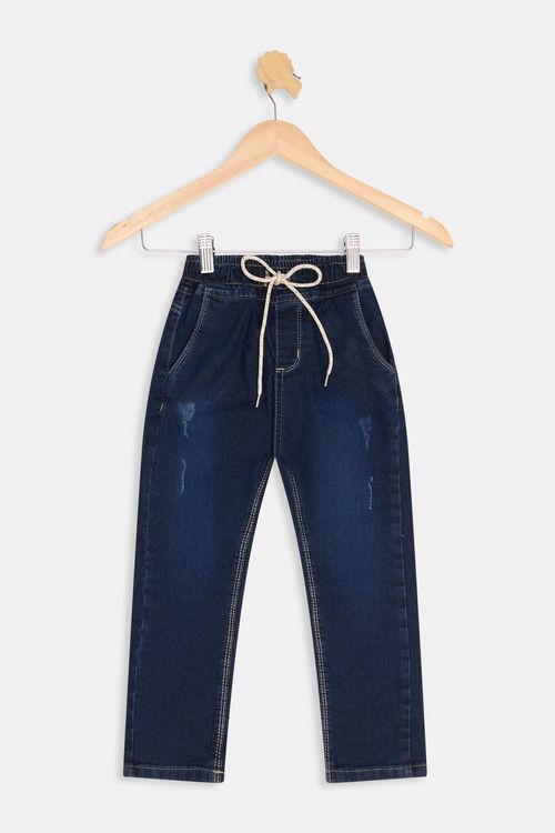 Calca jeans inf4/8nos 111608 jog esc jeans azul escuro
