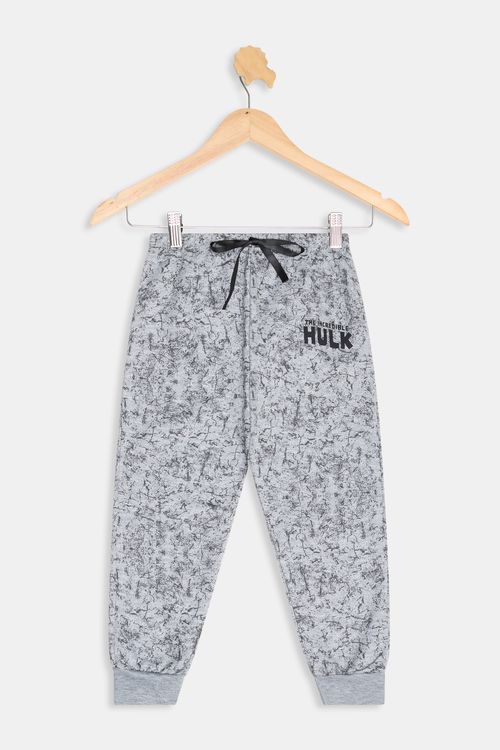 Calça Infantil Hulk Cinza Escuro 4 a 10 anos