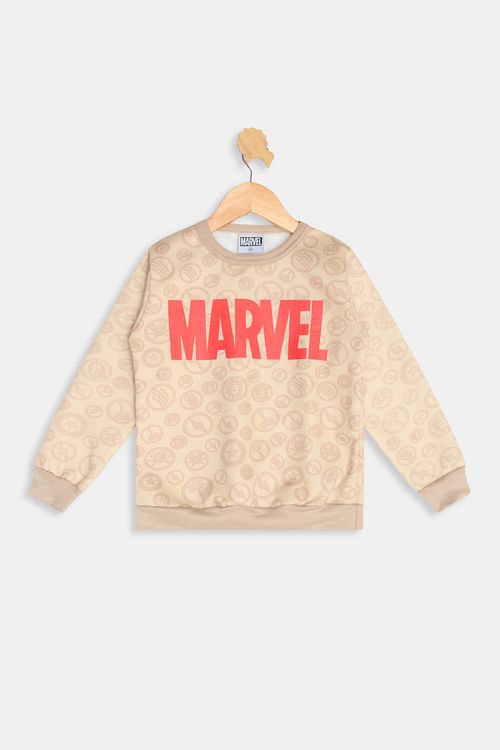 Blusao mol inf4/10nos c42738 rt marvel b bege claro