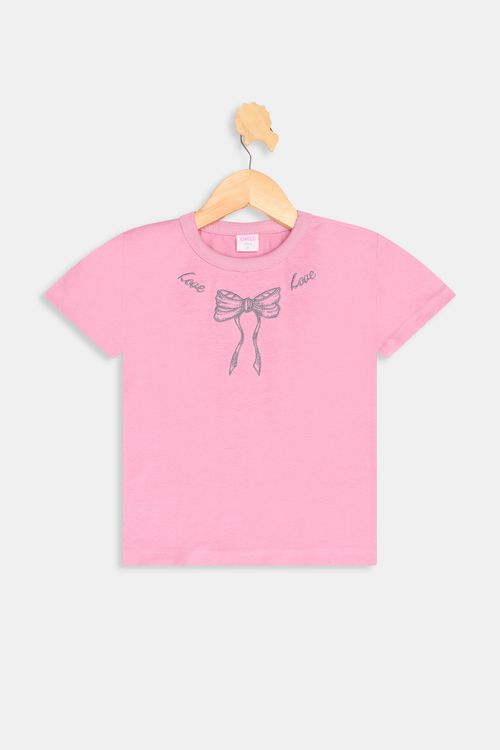 Blusa inf4/8nas 94756 laco bord off rosa
