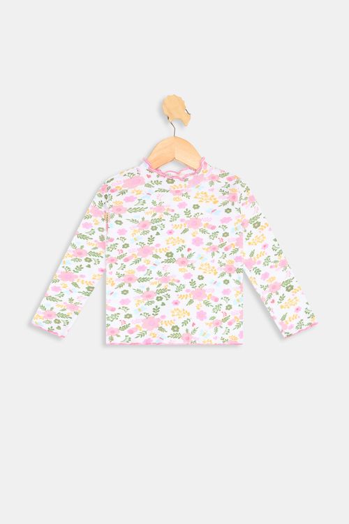 Blusa inf1/3nas 94773 florida estampado