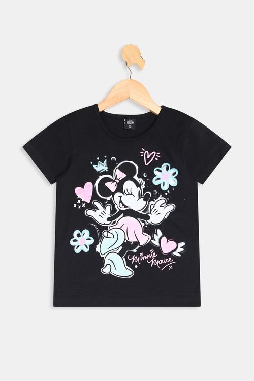 Blusa inf10/16nas 108924c pto minnie preto