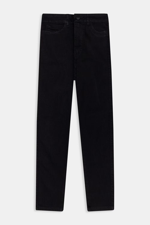 Calca fem 80533 mesa jeans cigarrete pre jeans preto