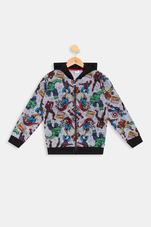 Inf 10/16 nos ijl015 mol aber avengers cinza claro mescla