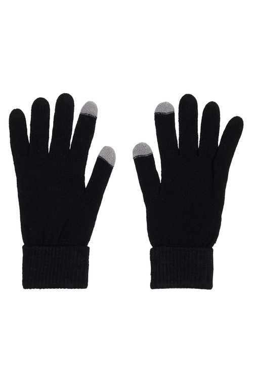 Aces masc ama001 luva finger pto preto