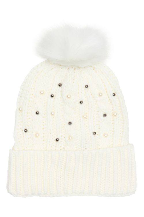 Aces fem aio016a gorro brilho brc branco
