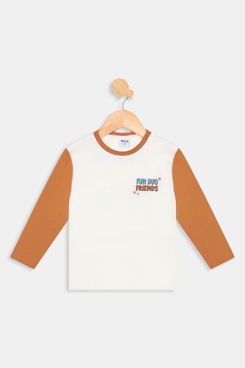 Camiseta inf1/3nos1275107elefanterec off white