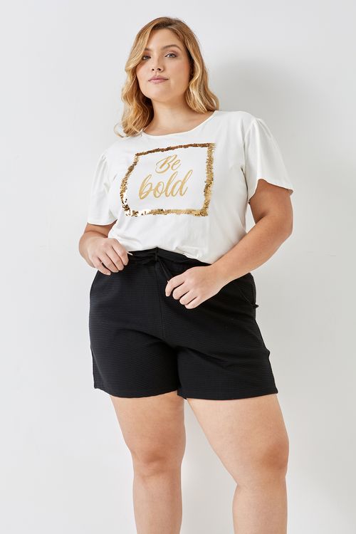 Shorts fem fpm casu favi ama preto 43813 preto