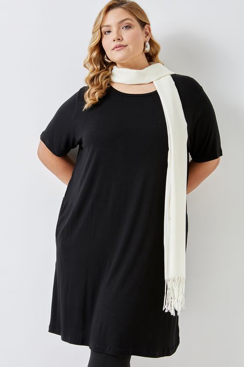 Vestlegging fem fpm casual bolso preto preto