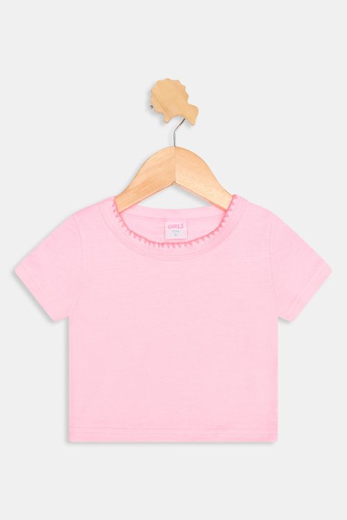 Blusa inf4/8 nas picueta mc rsa neon rosa neon