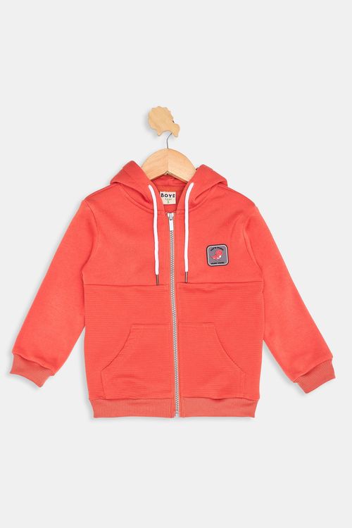 Inf 1/3 nos itl008 moletom c/ cap lrj laranja escuro