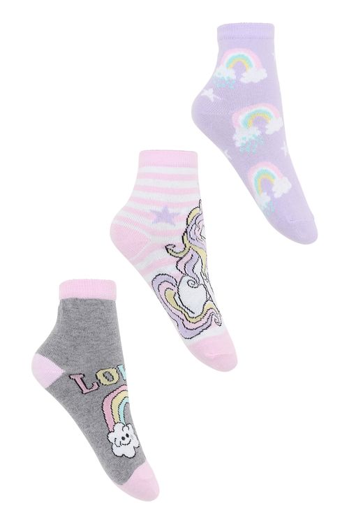 Kit infantil nas unicornio 3x1 - 19-23 estampado