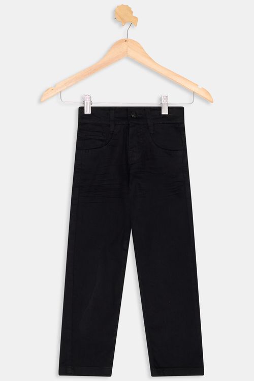 Calca jeans inf4/8nos 111827 preta puid jeans preto