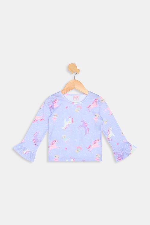 Blusa inf1/3nas109042c lils unic rot estampado
