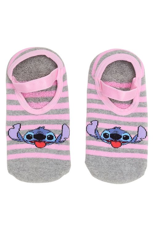 Meia sapatilha stitch - 27 ao 33 estampado