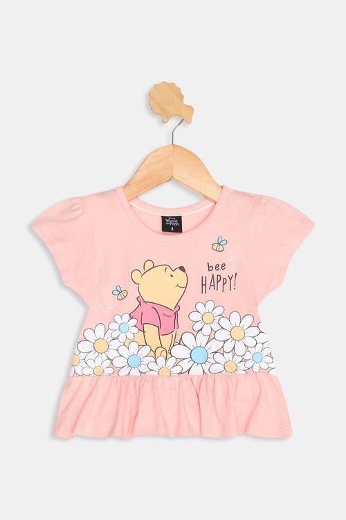 Blusa inf1/3nas109.035c coralbabado pooh coral