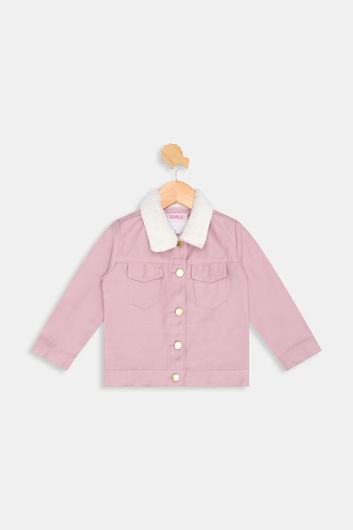 Jaqueta inf1/3nasc600824sarjarosa sherpa rosa medio
