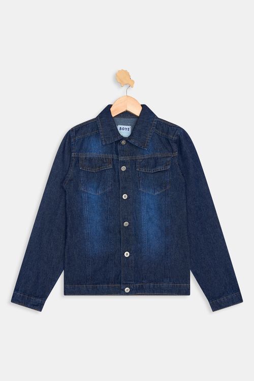 Jaqueta jeans inf10/16nos 2004007 esc jeans azul medio