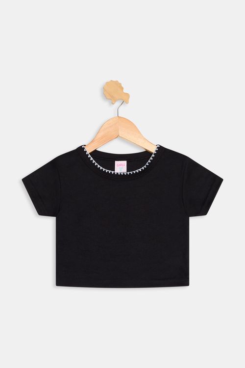 Blusa inf10/16nas det picuet pto preto