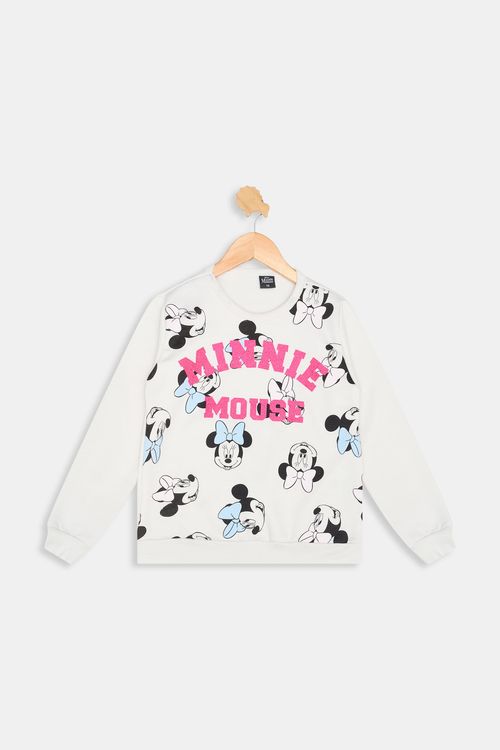 Blusao inf4/10nas c252868 minnie off off white