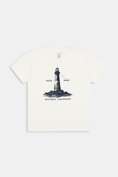 Camiseta mc super 1274967 farol off wht off white