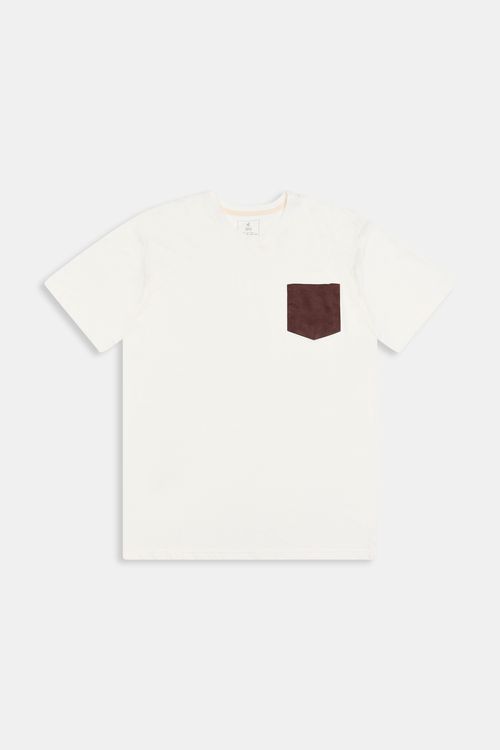 Camiseta mc super bols sued  mpt026 vinh off white