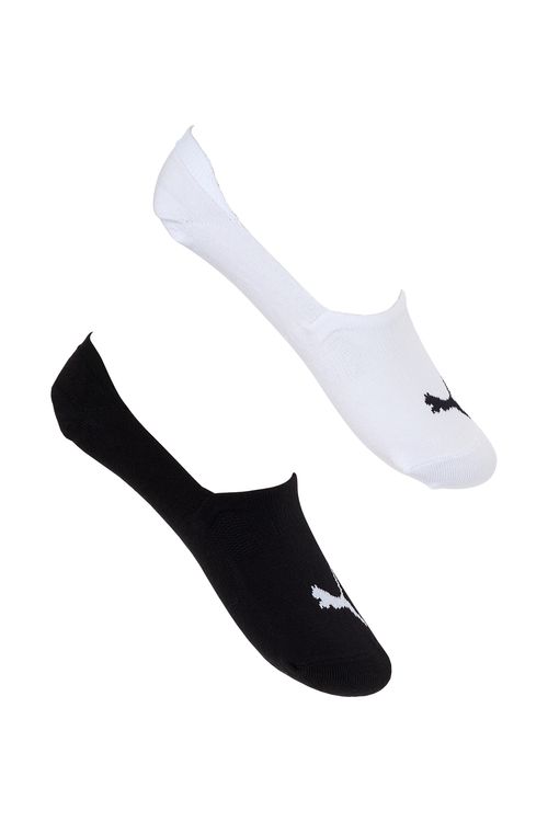 Kit 2x1 meia super invis puma sort sortido