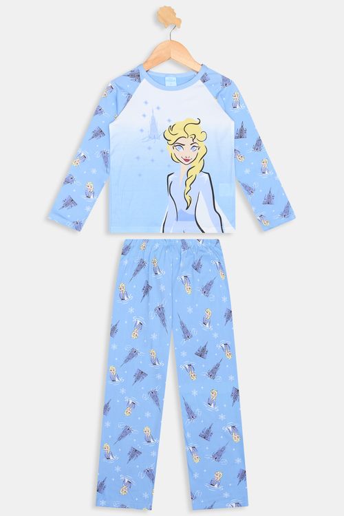 Aces inf abj019 pijama poly 4-10 froz estampado