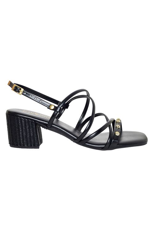Sandalia trançada taxa 4059s preto preto