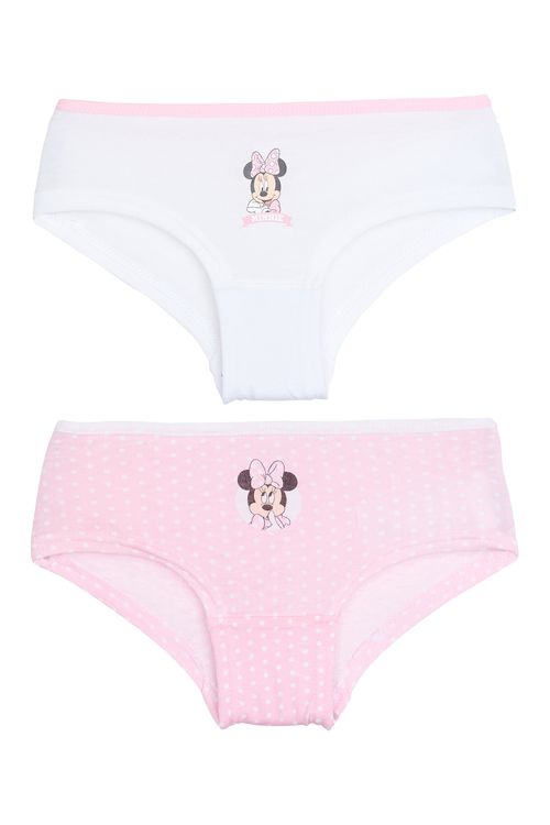 Kit calcinha aces 4-10 abc008 minnie estampado