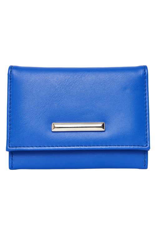 Carteira aces fem aib018 azul pu azul