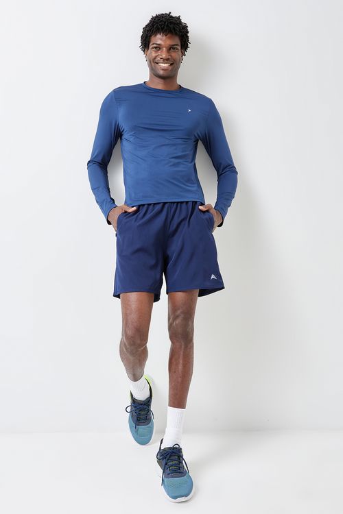 Bermuda masc promo tactel dif chumbo azul escuro