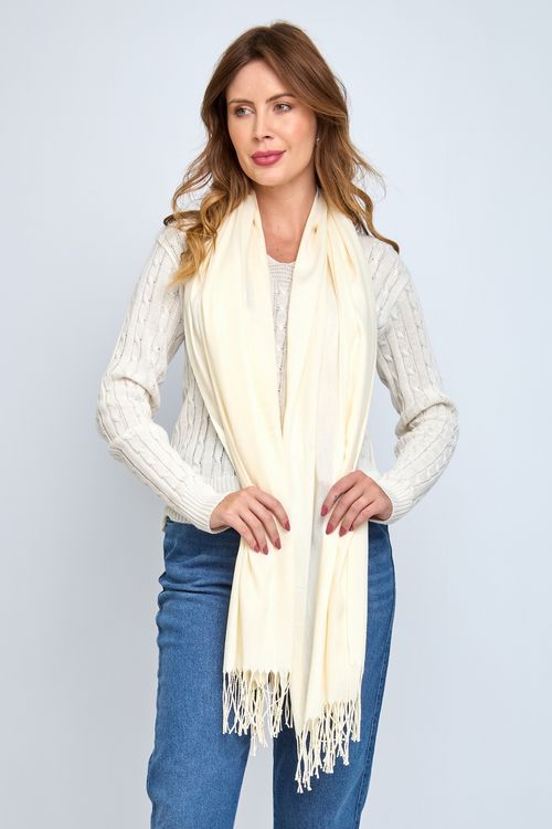 PASHMINA ACES FEM AIK520C LISA OFF WHITE - OFF WHITE