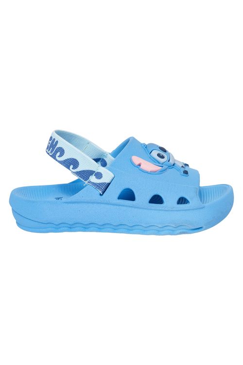 Chinelo Bebê Stitch Disney Azul Caedu - Conforto