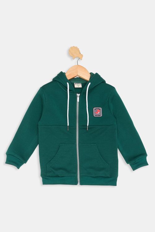 Inf 1/3 nos itl008a moleton c/ cap verde verde escuro