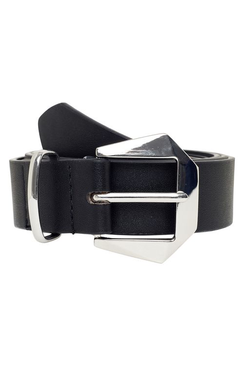 Aces fem aiw015 cinto liso preto preto