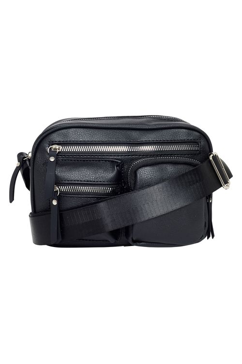 Bolsa aces fem aib035 pqn pta corrente preto