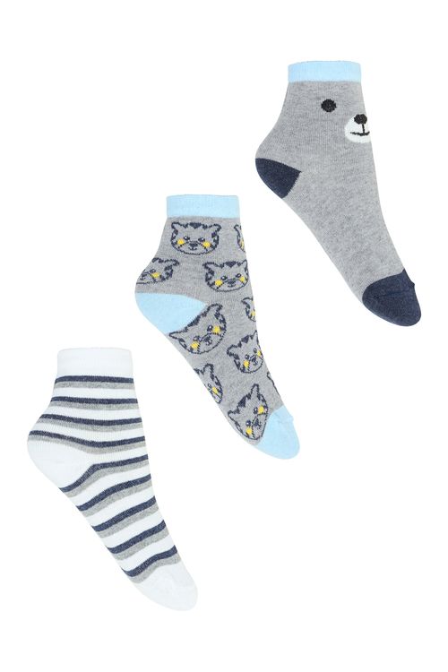 Kit infantil nos ursinho  3x1 - 19-23 estampado